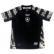 Mens  Botafogo black Pre match uniform Fans Soccer Jersey  2526