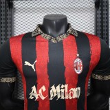 2025-26 Mens AC Milan red  Special Edition Player version  Soccer Jersey