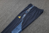 Mens  Boca Juniors blue Half Pull Training suit  2425