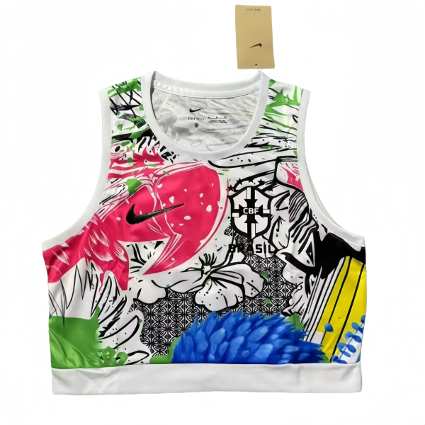 Women Brazil vest jersey 2025-26