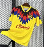 Men's Club America home yellow  Soccer Jersey 2025-26