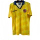 Mens Colombia home Edition yellow soccer jersey 1994