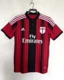 Mens soccer Jersey AC  Home  Retro 2014-15