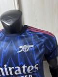 2025-26 Mens Arsenal Player version  away blue soccer Jersey