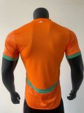 Men’s Ivory Coast  orange Player version soccer Jersey 2025-26