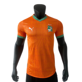 Men’s Ivory Coast  orange Player version soccer Jersey 2025-26