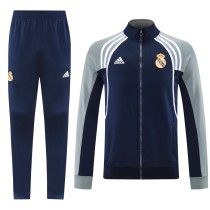 2025-26 Mens Real Madrid royal blue  Jacket Training Suit