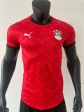 2025-26 Mens Egypt red home player Soccer Jersey