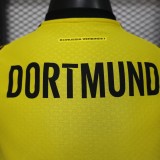 Player Version Dortmund yellow soccer Jersey  2526