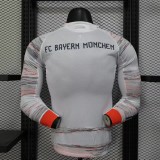 2025-26 Mens Bayern Munich Away  Authentic  Player Long sleeve soccer Jersey