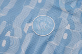 Mens  Manchester City light blue training Short suit   D1266#