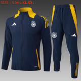 Mens Germany royal blue jacket Training suit  2425        A867#