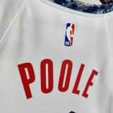24-25 Wizards POOLE #13 White City Edition Top Quality Hot Pressing NBA Jersey