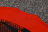 Mens AC Milan red vest Training Short Suit  2425       D1275#