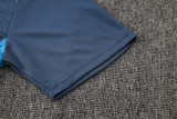 Mens Manchester City Mid Blue training Short suit  2425      D1272#