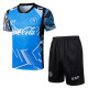 2024/25  Mens Napoli  blue short training  suit     D1271#