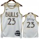 24-25 BULLS JORDAN #23 White City Edition Top Quality Hot Pressing NBA Jersey
