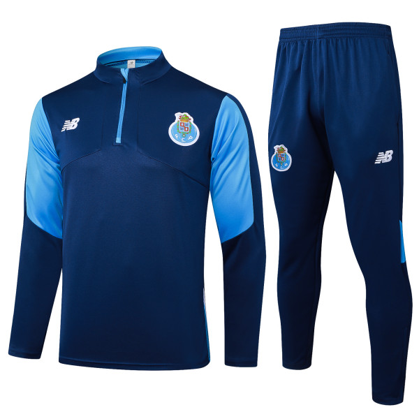 Mens Porto Baolan color Half-pull  Training Suit  2425         B1000#