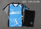 2024/25  Mens Napoli  blue short training  suit     D1271#