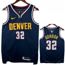 22-23 Nuggets GORDON #32 Royal blue Top Quality Hot Pressing NBA Jersey
