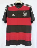 2014 Retro Germany  away soccer jersey