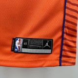 OKC Thunder WILLIAMS #8 Orange Top Quality Hot Pressing NBA Jersey (Trapeze Edition)