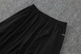 25-26 Argentina Black Half Pull Tracksuit