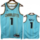 24-25 Hornets BALL #1 Blue City Edition Top Quality Hot Pressing NBA Jersey