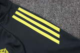 2025-26 Mens Real Madrid black yellow Jacket Training Suit       A2547#