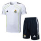 2025-26 Mens Real Madrid  white  Training Short Suit    D2587#