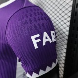 Mens Al Ain FC  Player version Purple soccer jersey 2526