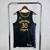 24-25 WARRIORS CURRY #30 Black Top Quality Hot Pressing NBA Jersey (Trapeze Edition)