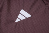 2025-26 Mens Manchester United Grey purple Training Suit              C2537#