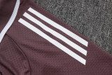 2025-26 Mens Manchester United Grey purple Training Suit              C2537#