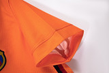 Mens  Retro Barcelona orange Away soccer  Jersey 2012-13
