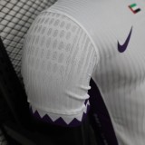 Mens Al Ain FC away Player version white  soccer jersey 2526