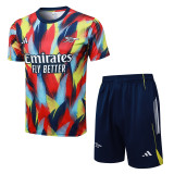 2025-26  Mens Arsenal color Training Short Suit            D2591#