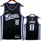 23-24 Kings LAVINE #8 Black Top Quality Hot Pressing NBA Jersey