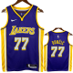Lakers DONCIC #77 Purple Top Quality Hot Pressing NBA Jersey