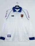 Japan Retro away Long sleeve Jersey Mens  1998