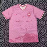 2025-26 Mens Brazil  pink soccer jersey