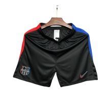 Mens Barcelona  away  black  Shorts Pants   2024-25
