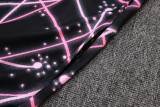2025-26 Mens PSG Black Starry Sky Inkjet Jacket Tracksuit suit   A2556#