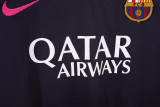 Mens Retro Barcelona  away  Purple soccer Jersey 2016-17