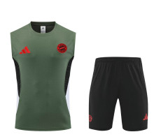 2025/26 Kids  Bayern Munich green vest  jersey