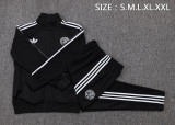 Mens Germany 125th Anniversary Edition black jacket Training suit 2526        A2555#
