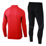 Mens Arsenal red  half  pull Training suit   2025/26