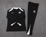 Mens Half-pull Chelsea black Training suit  2025-26