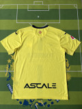Mens Villarreal home yellow soccer jersey 2025-26