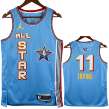 25-26 ALL-STAR IRVING #11 Light blue Top Quality Hot Pressing NBA Jersey